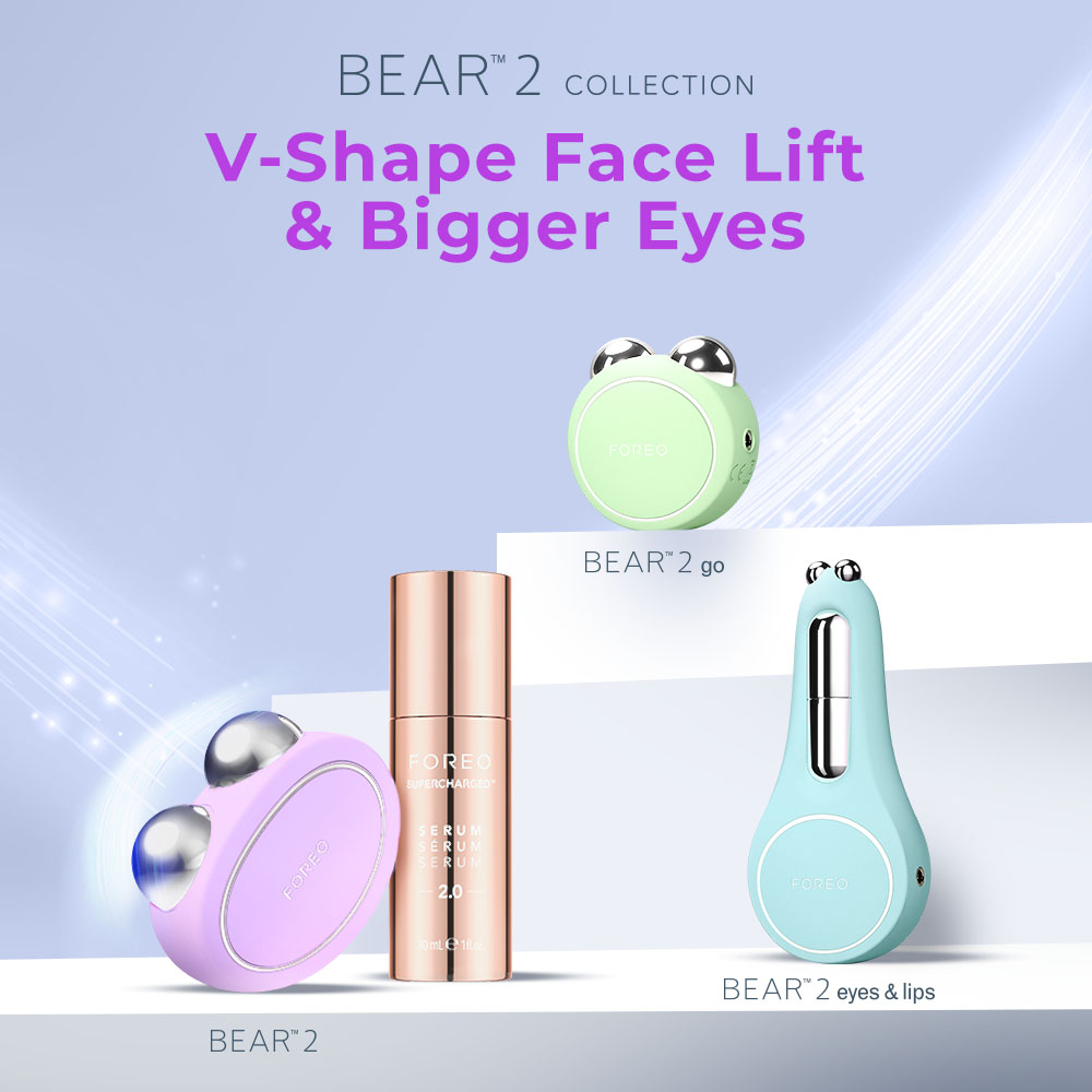 เครื่องยกกระชับหน้า FOREO BEAR 2 Lavender_10